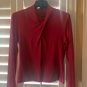 Magenta long sleeve top from Nordstrom
